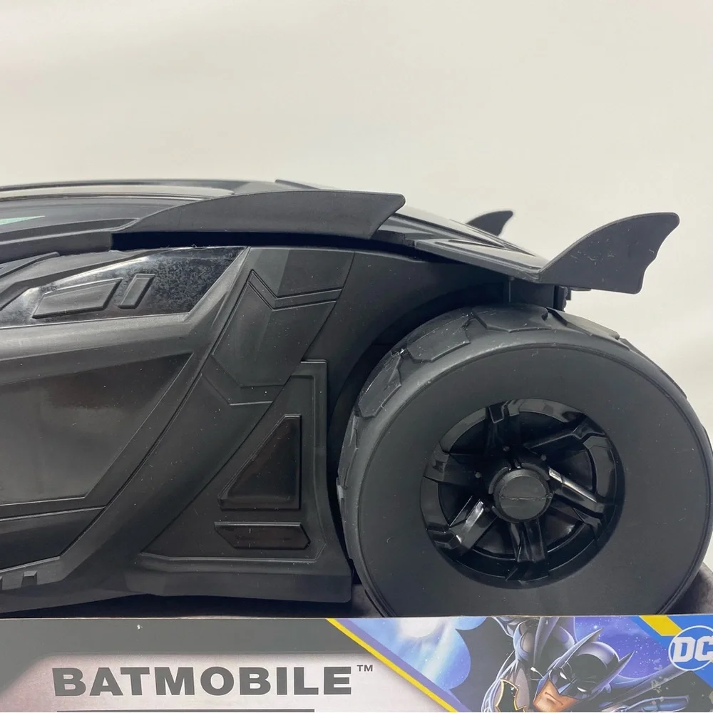 Spin Master DC Comics Matte Black Batman‎ Batmobile 12 inch NEW